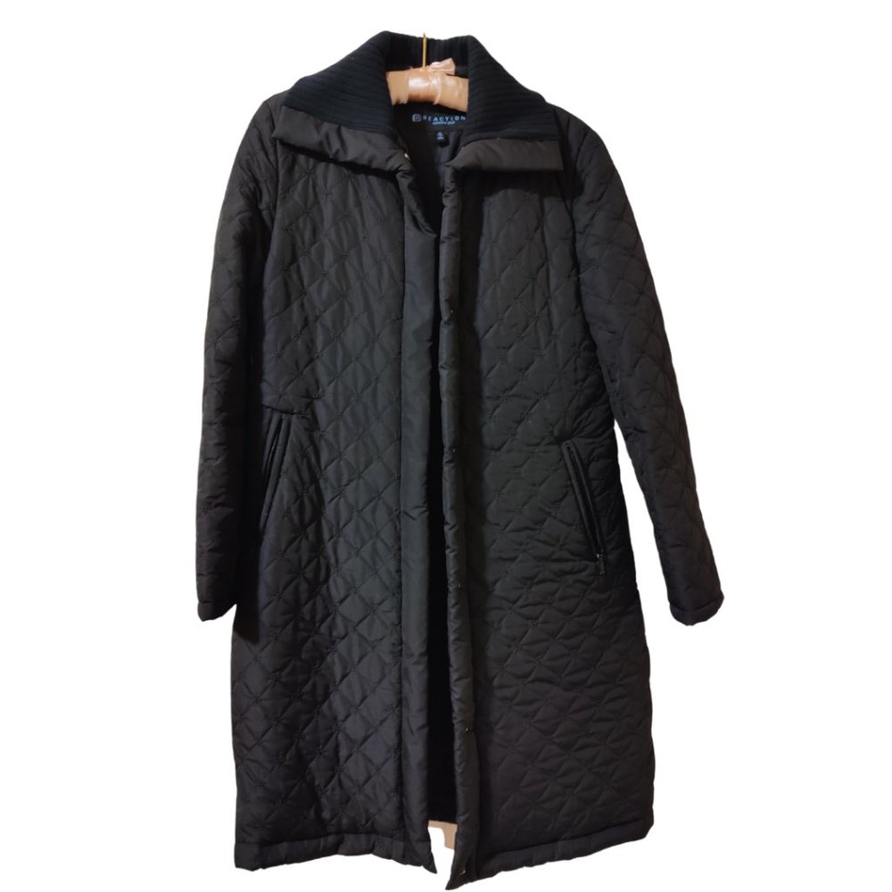 Kenneth Cole Reaction Quilted Nylon Coat - Size M